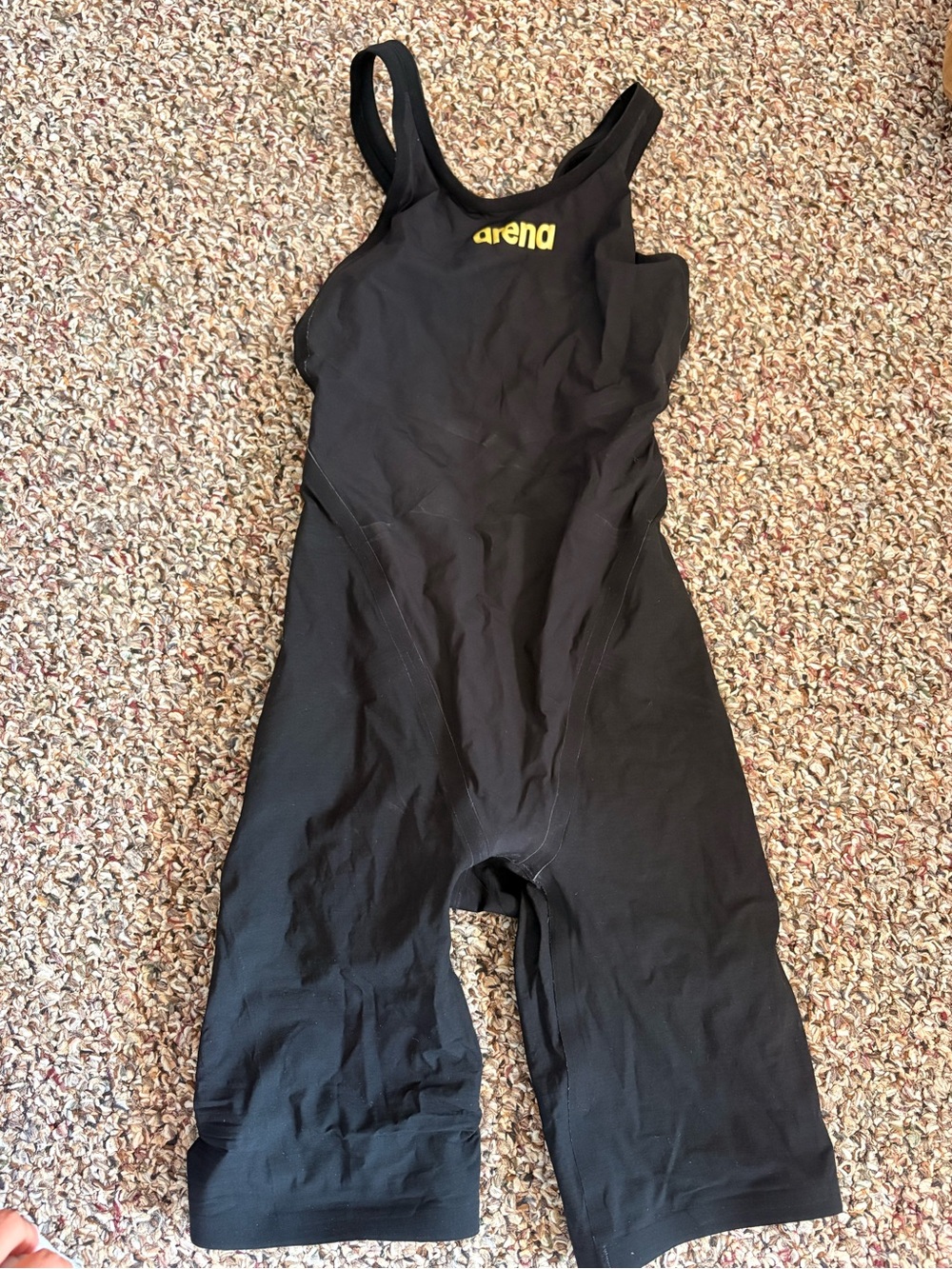 Arena Black Racing Kneesuit Swimsuit